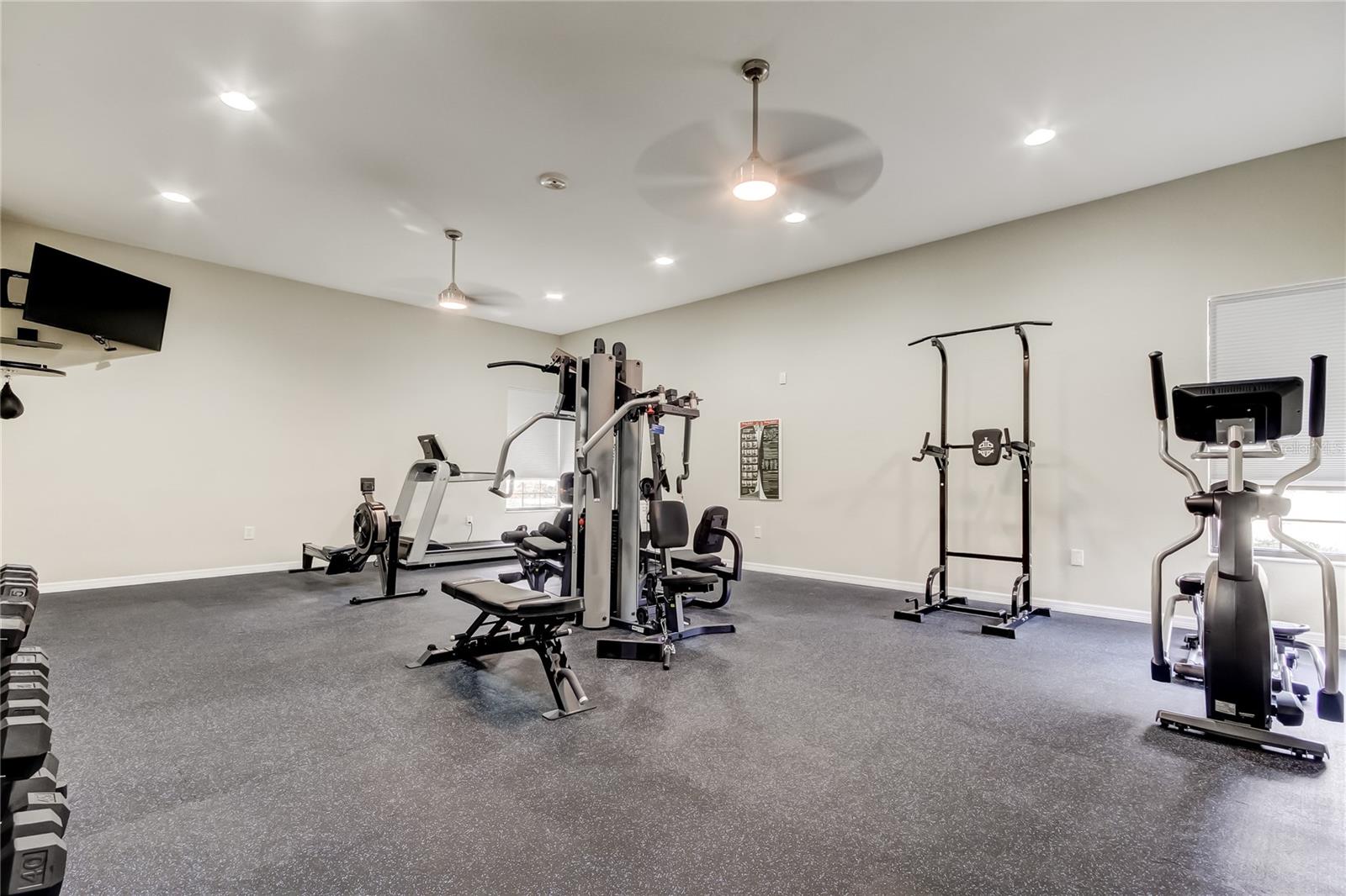 Clubhouse Fitness Area