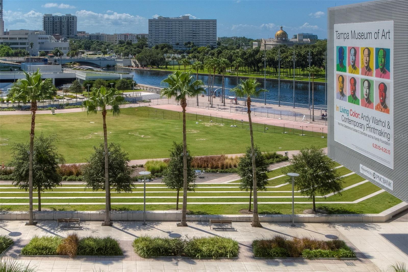 Along the Riverwalk/Downtown Tampa