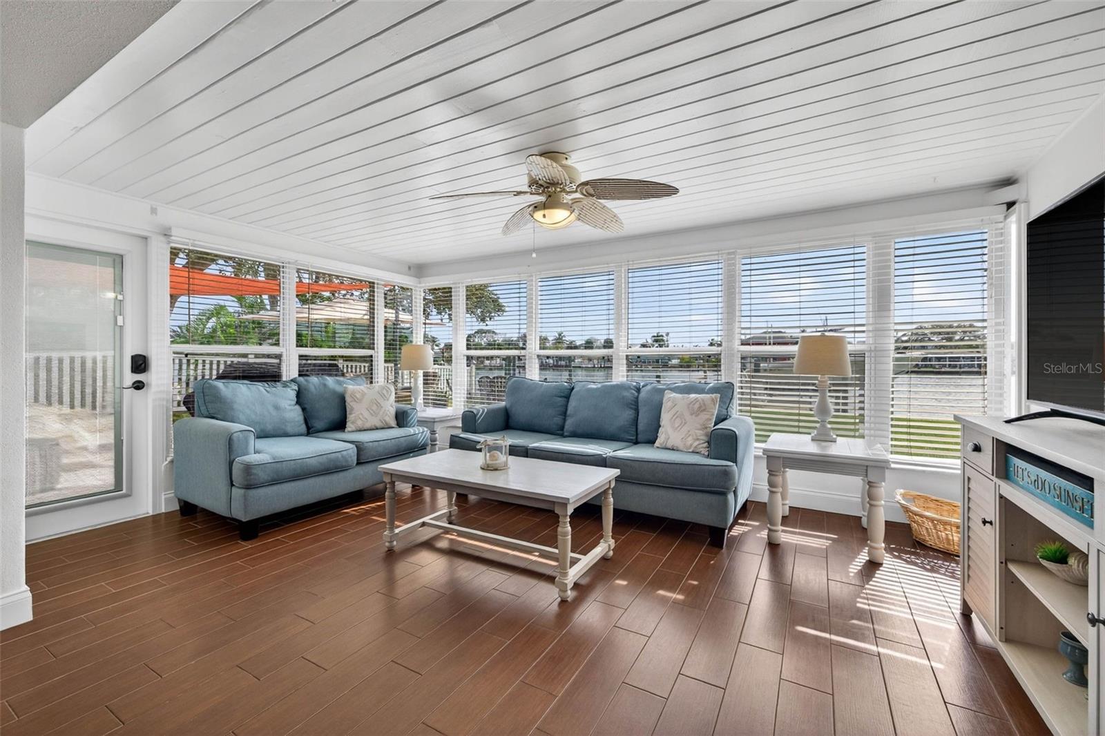 Stunning intracoastal water views from the family room