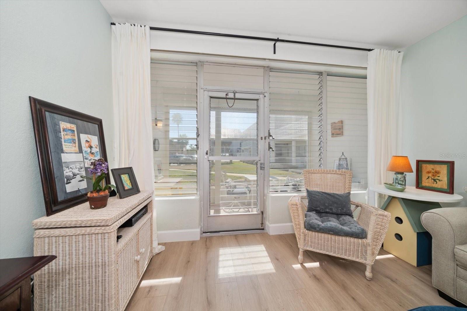 Living Area leading to Patio