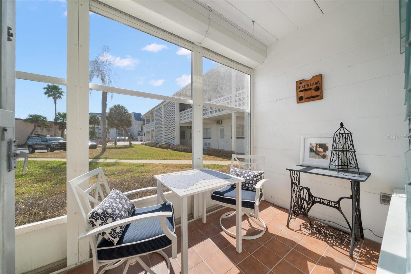 Covered/Screened Patio