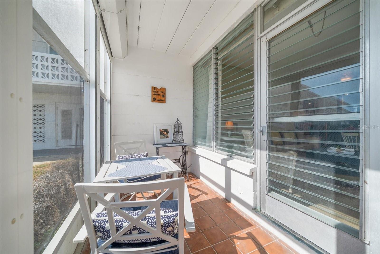 Covered/Screened Patio