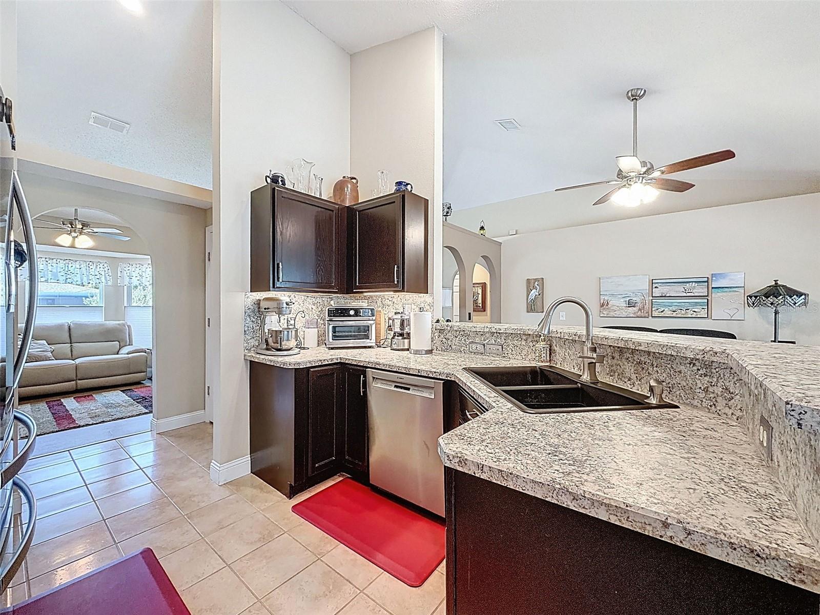 Convenient to the Living Room which could make a formal dining room if needed