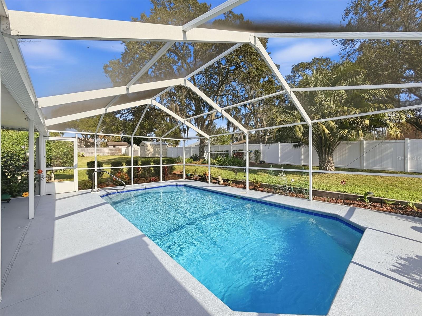 Saltwater pool with new screens & private rear yard