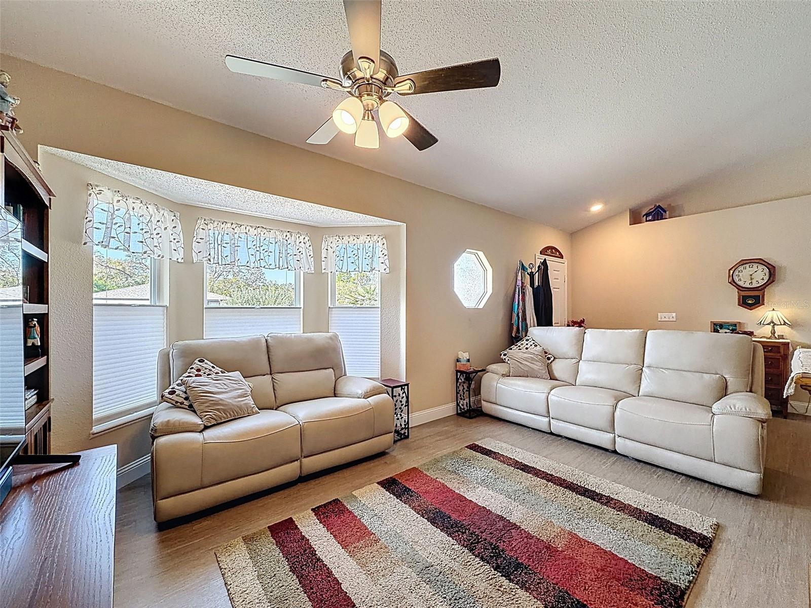 Easy Care Flooring in the Living Room