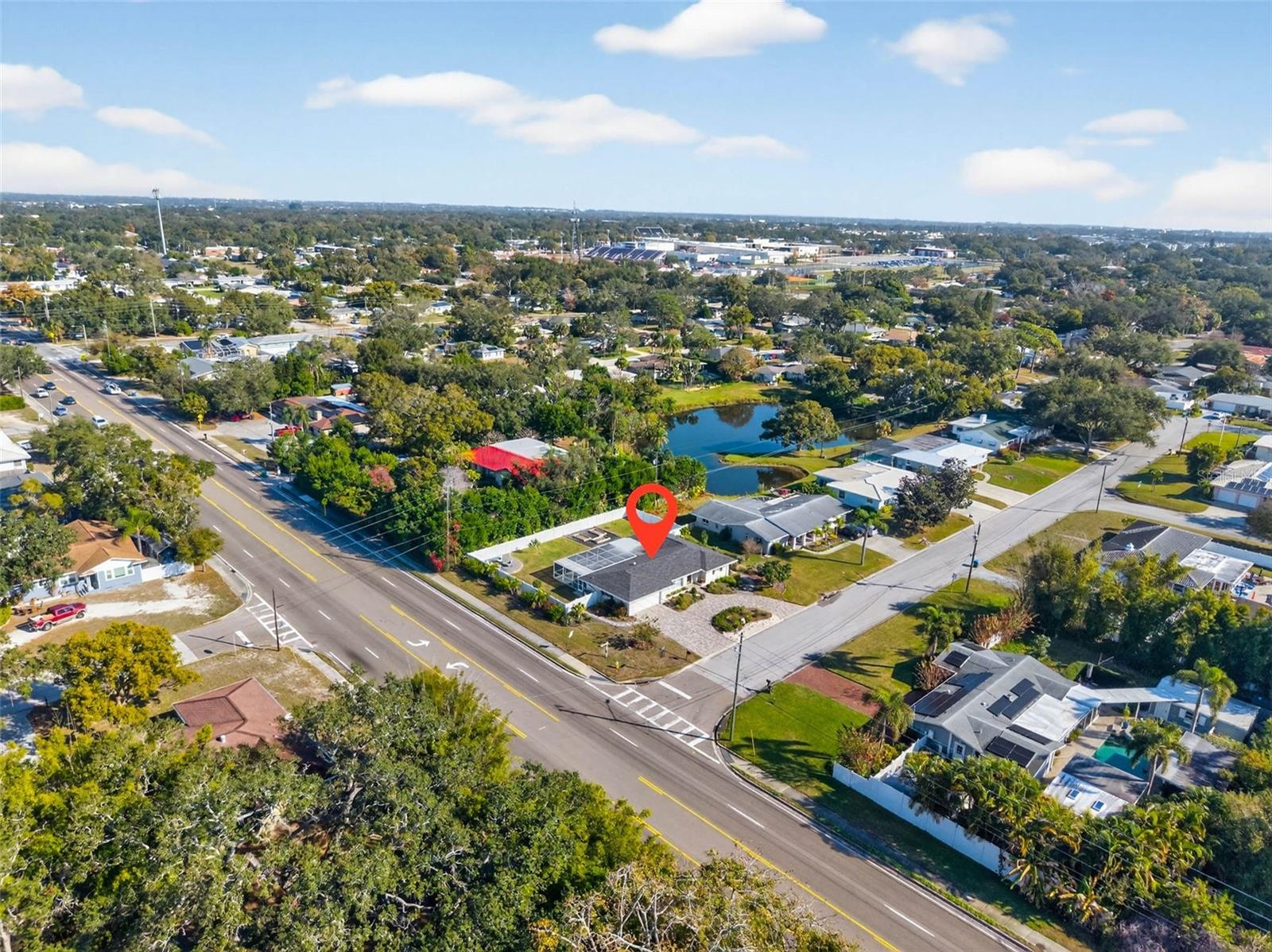 Just blocks away from Clearwater Highschool