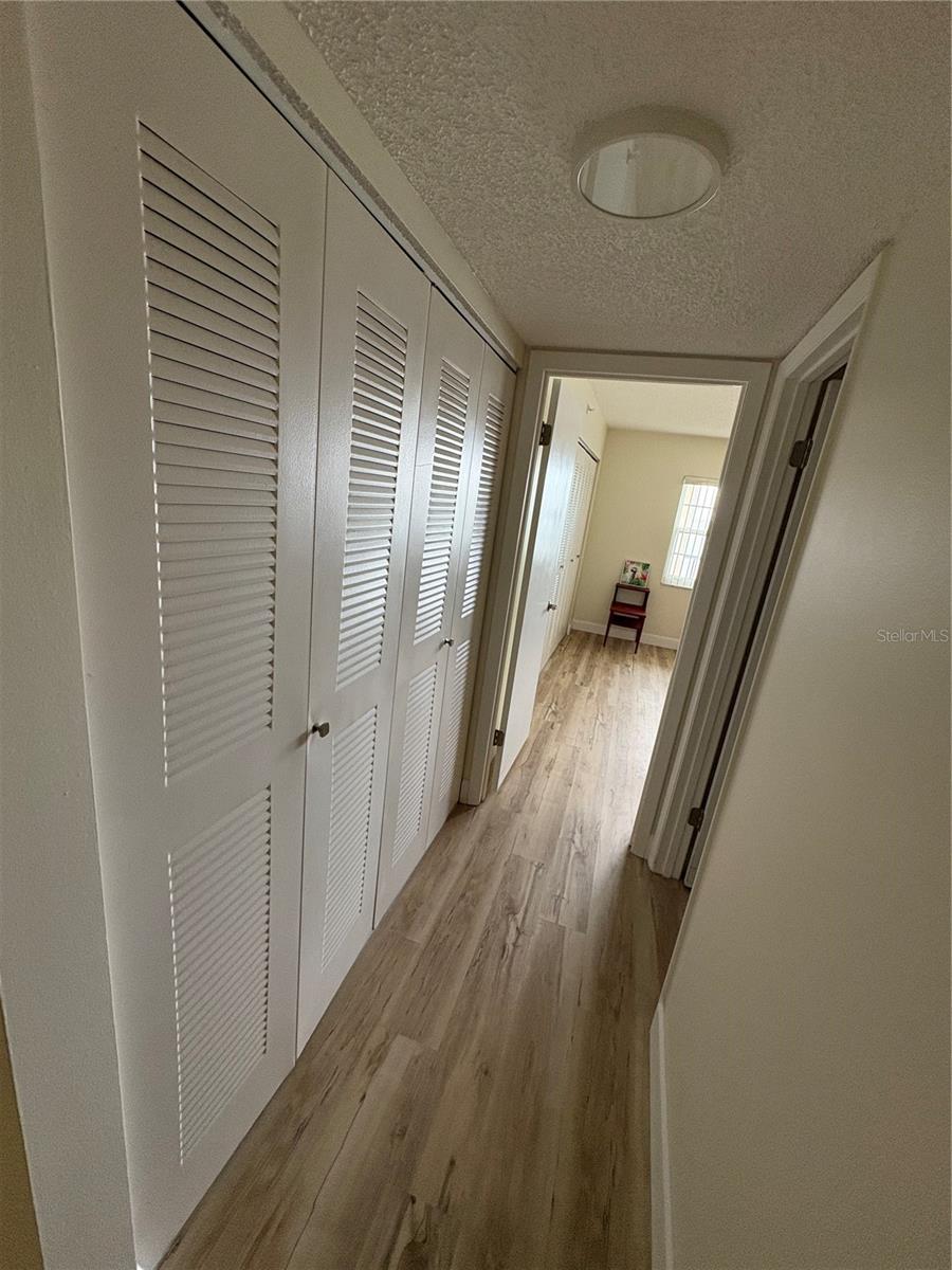 Hallway Storage Closets