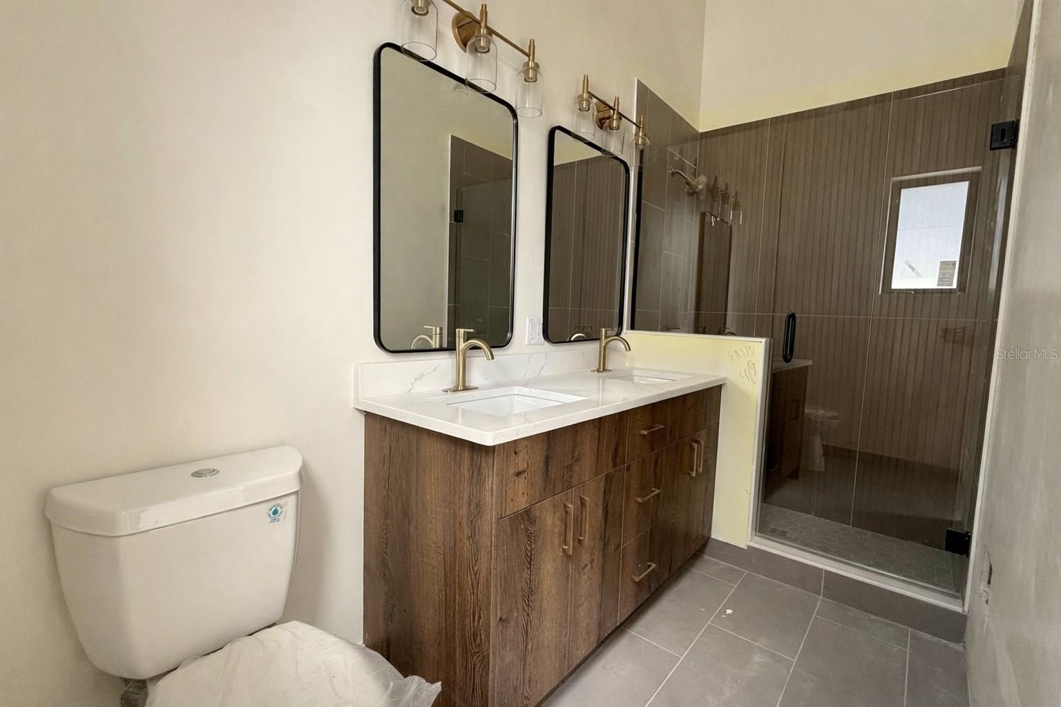 Primary Bath almost complete!