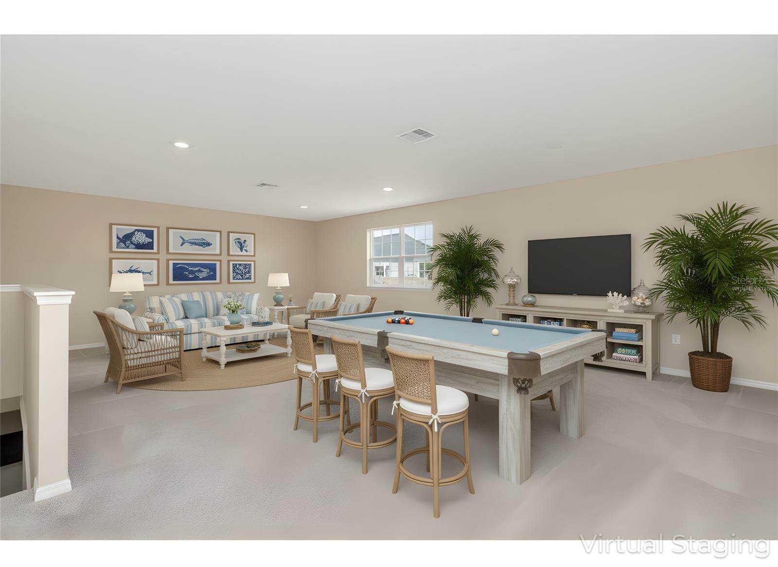 Bonus Room Virtually Staged