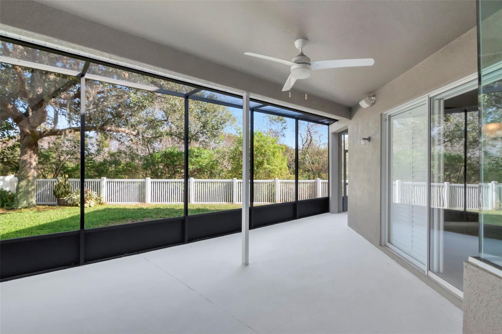 Screened Covered Lanai