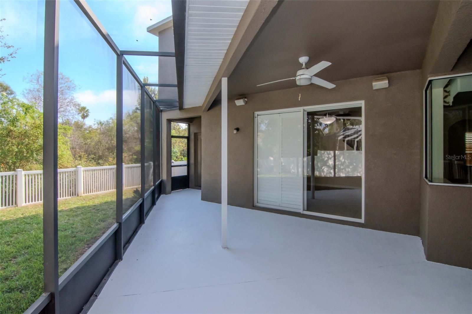 Screened Covered LanaiView 2