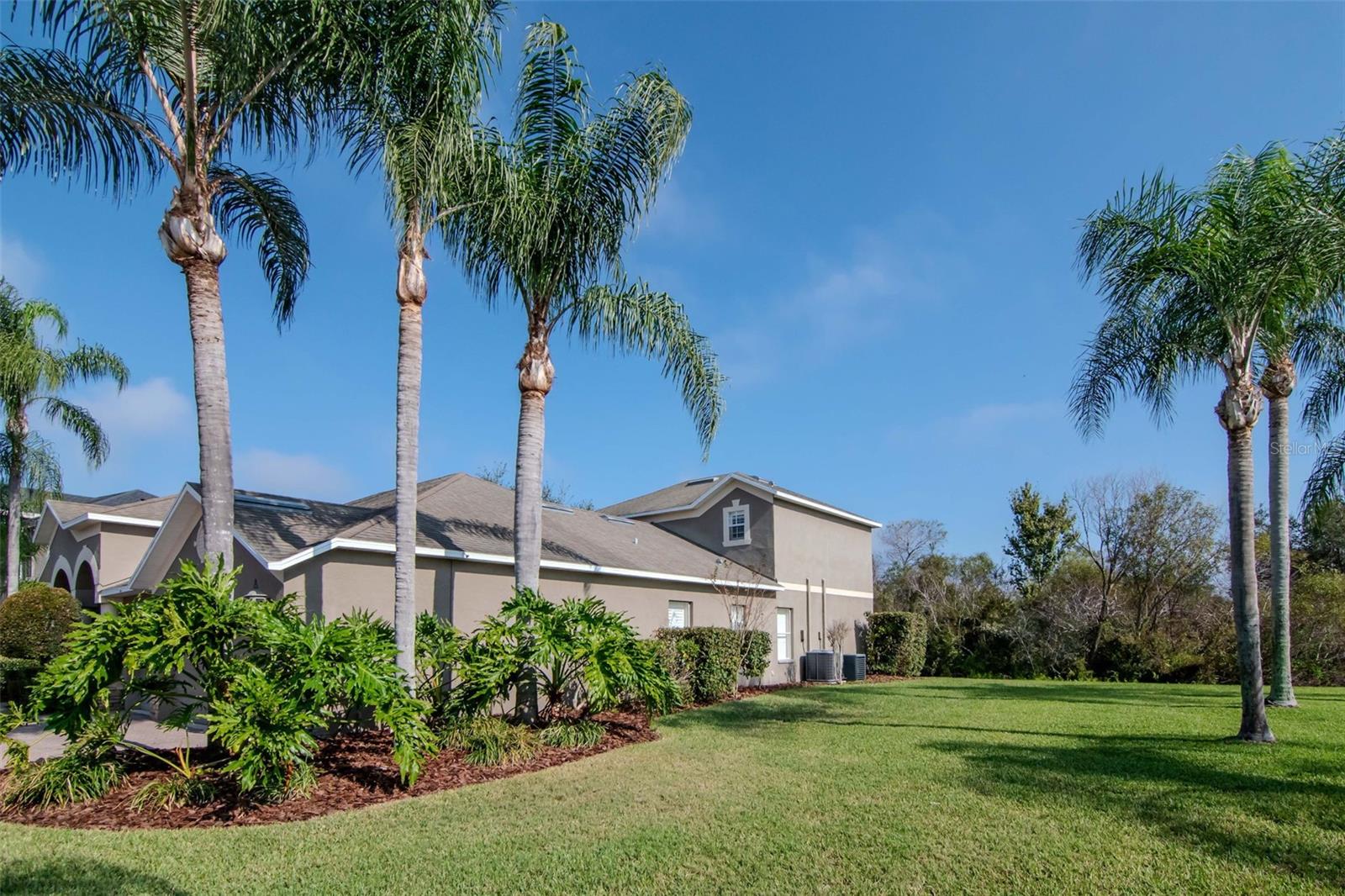 Side of House, Corner Lot.