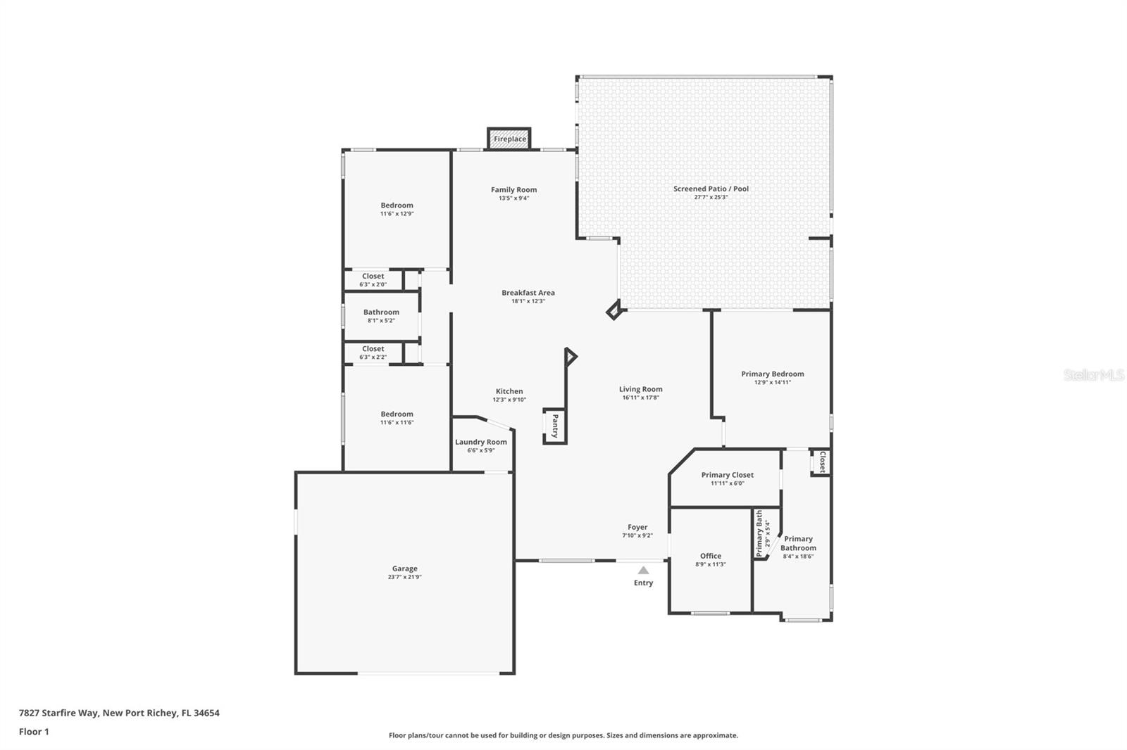 Floor Plan Is Reversed as Viewed From The Street