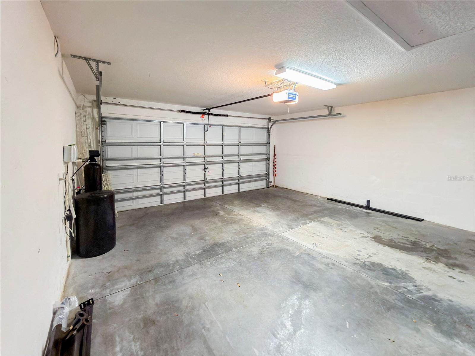 Two car garage, very tidy and clean