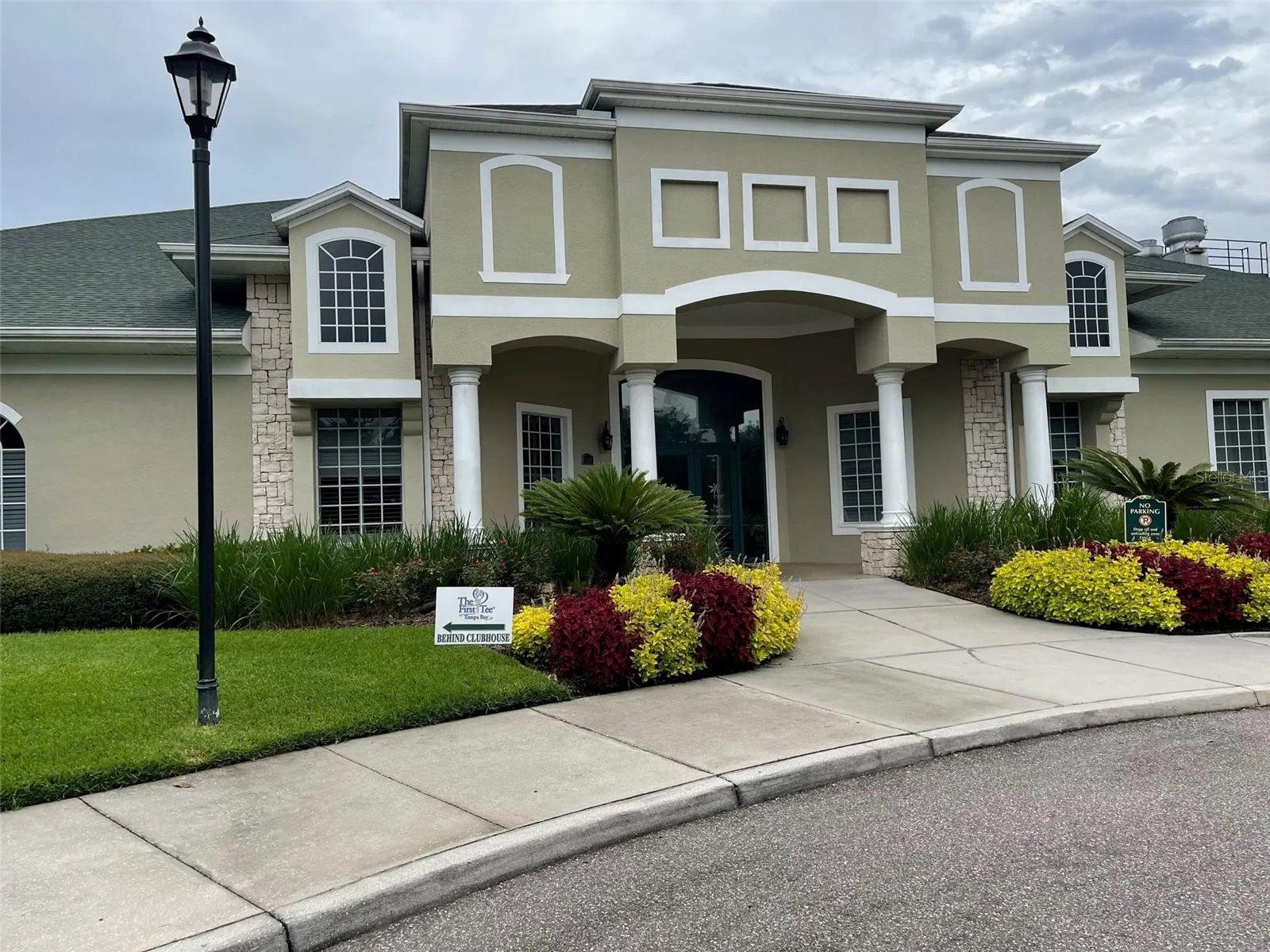 Heritage Isles Club House with banquet room for 300, meeting space, and library