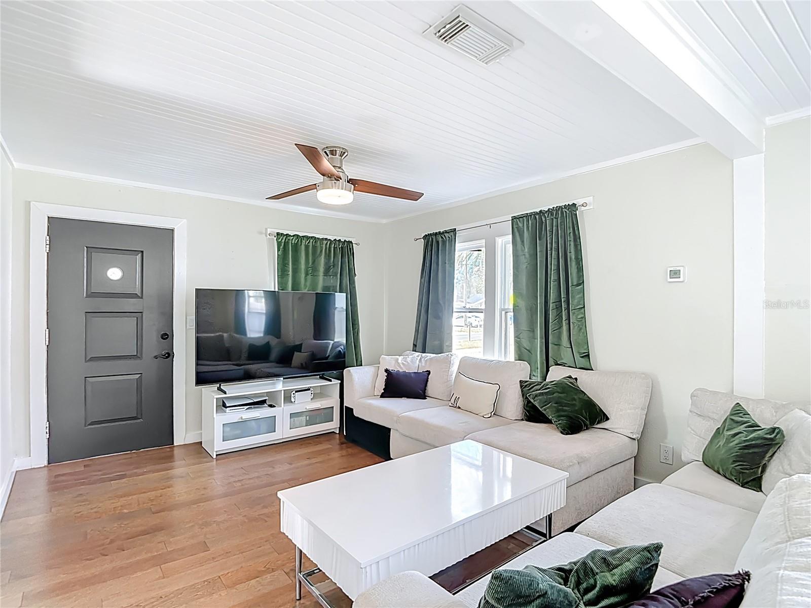 Living Room & Front Door