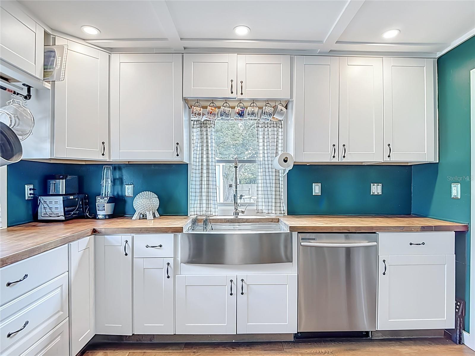 Kitchen with Deep Farm Sink