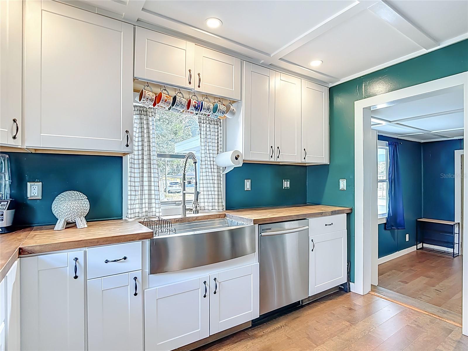 Kitchen with Entry into Bonus Room