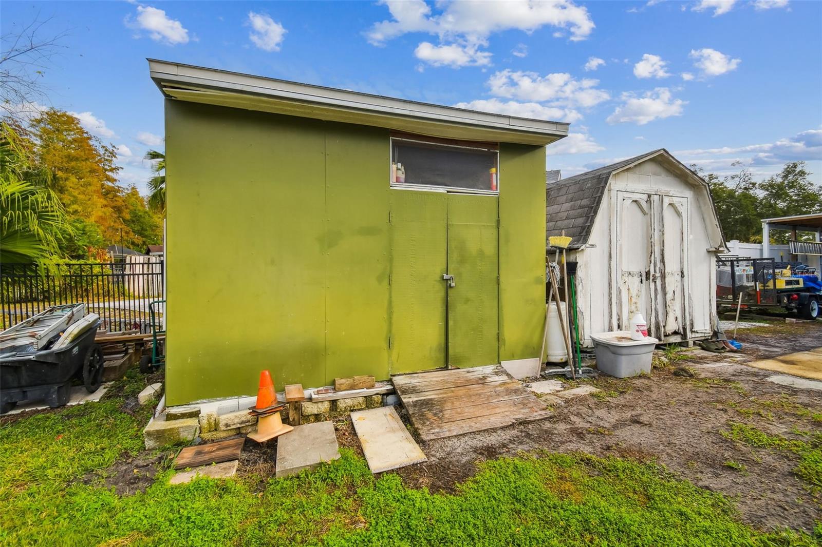 Sheds are nonwarranted