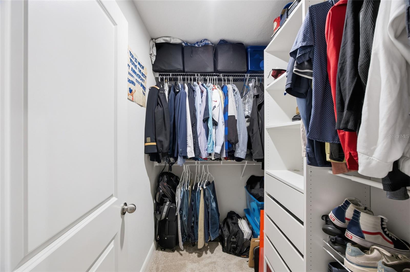 Primary bed walkin closet #1