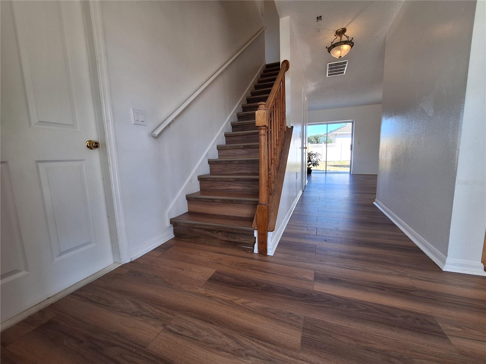 Gorgeous Wood Stairs to Bedrooms