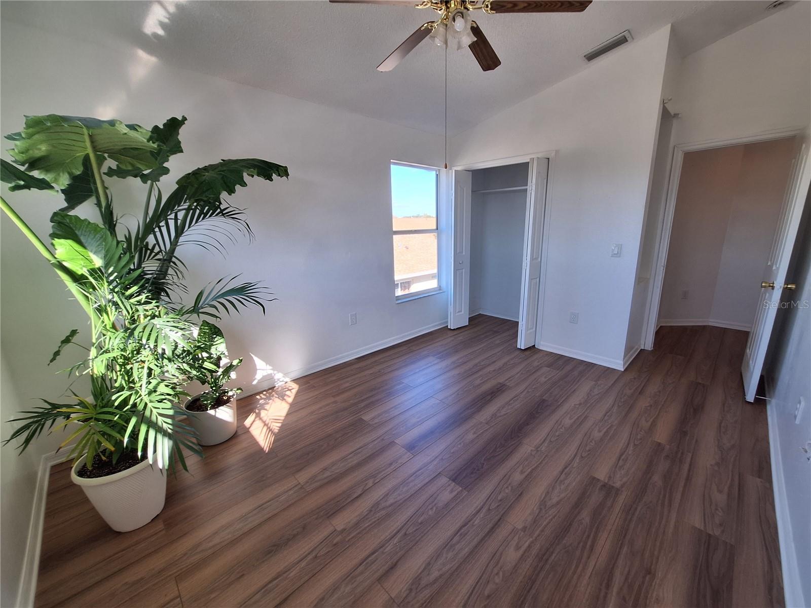 Vaulted Ceilings in Bedroom 2 too