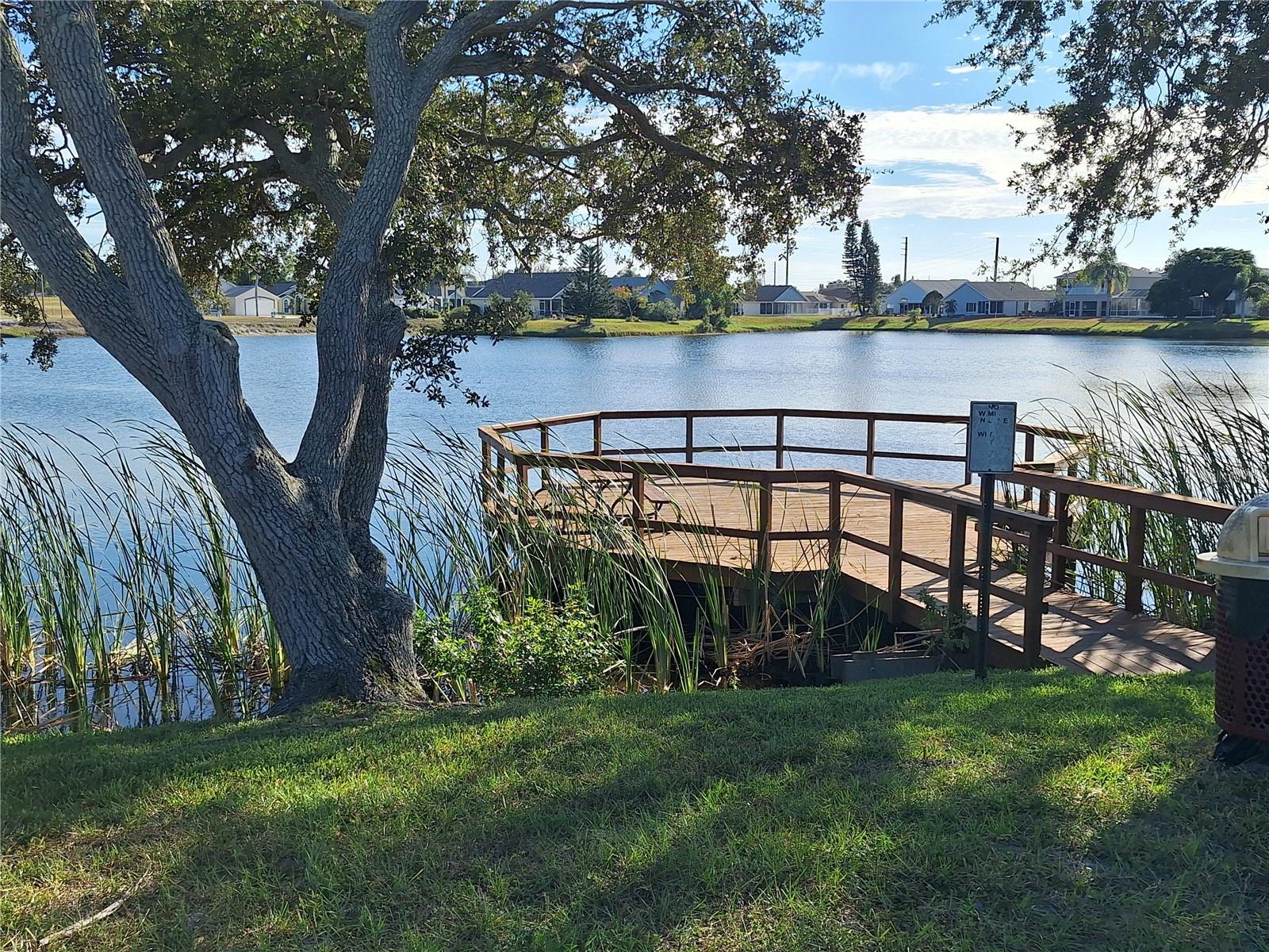 Private Community Fishing Dock