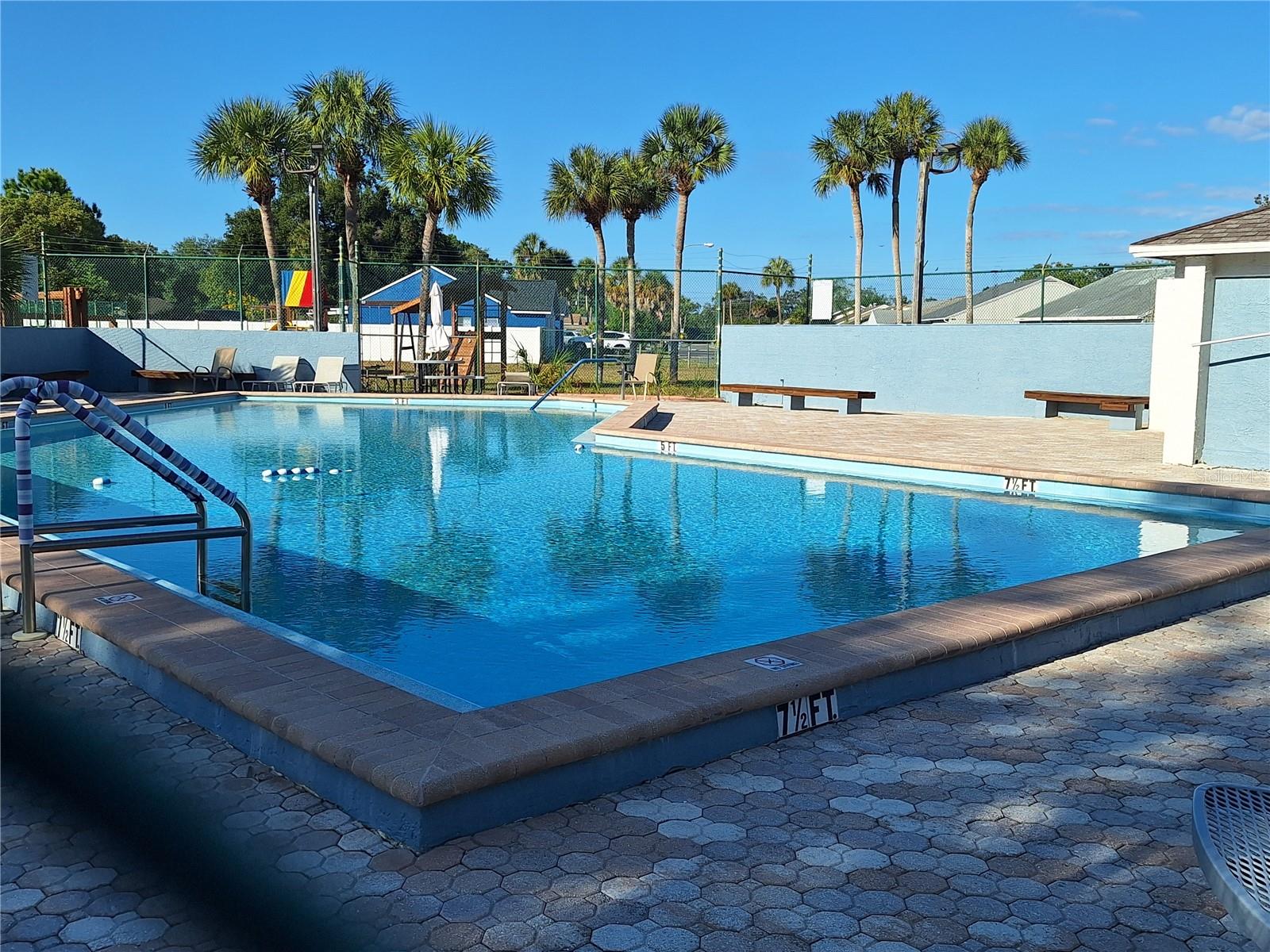 Community Pool and Bathhouse