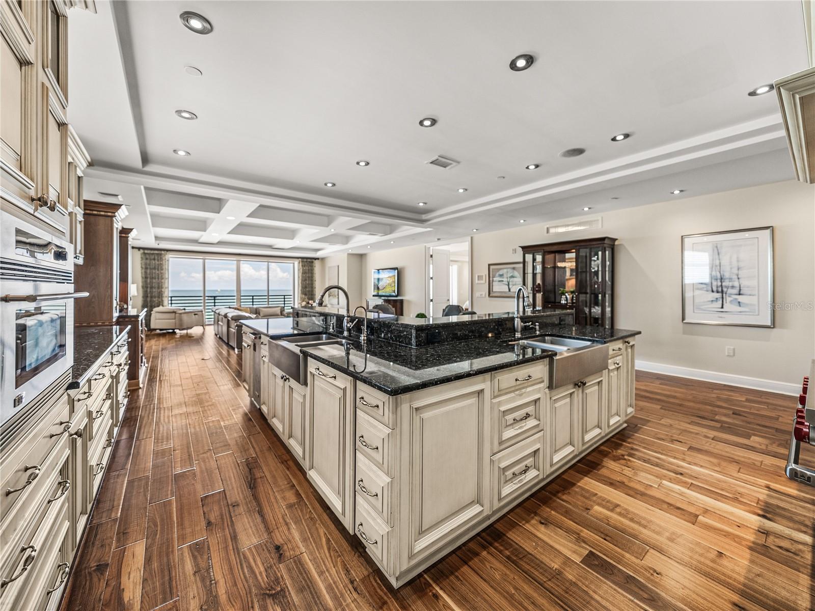 Farmhouse sinks are easy on the eye and back!