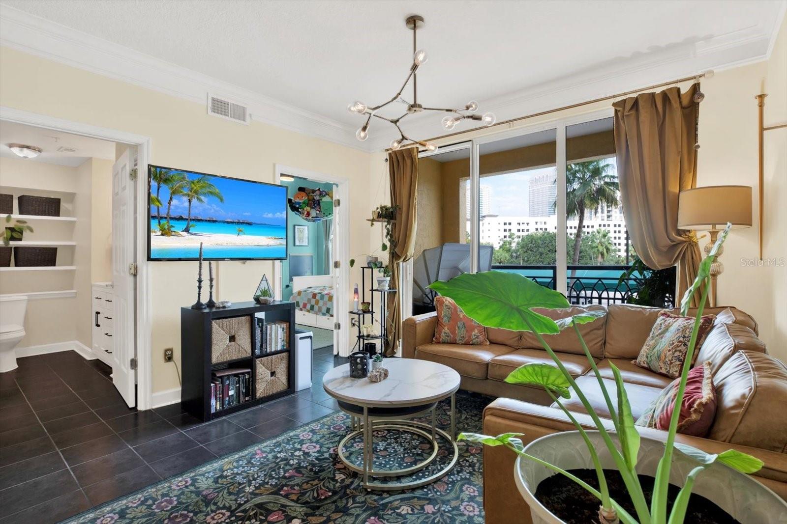 Unit 310 Living Room