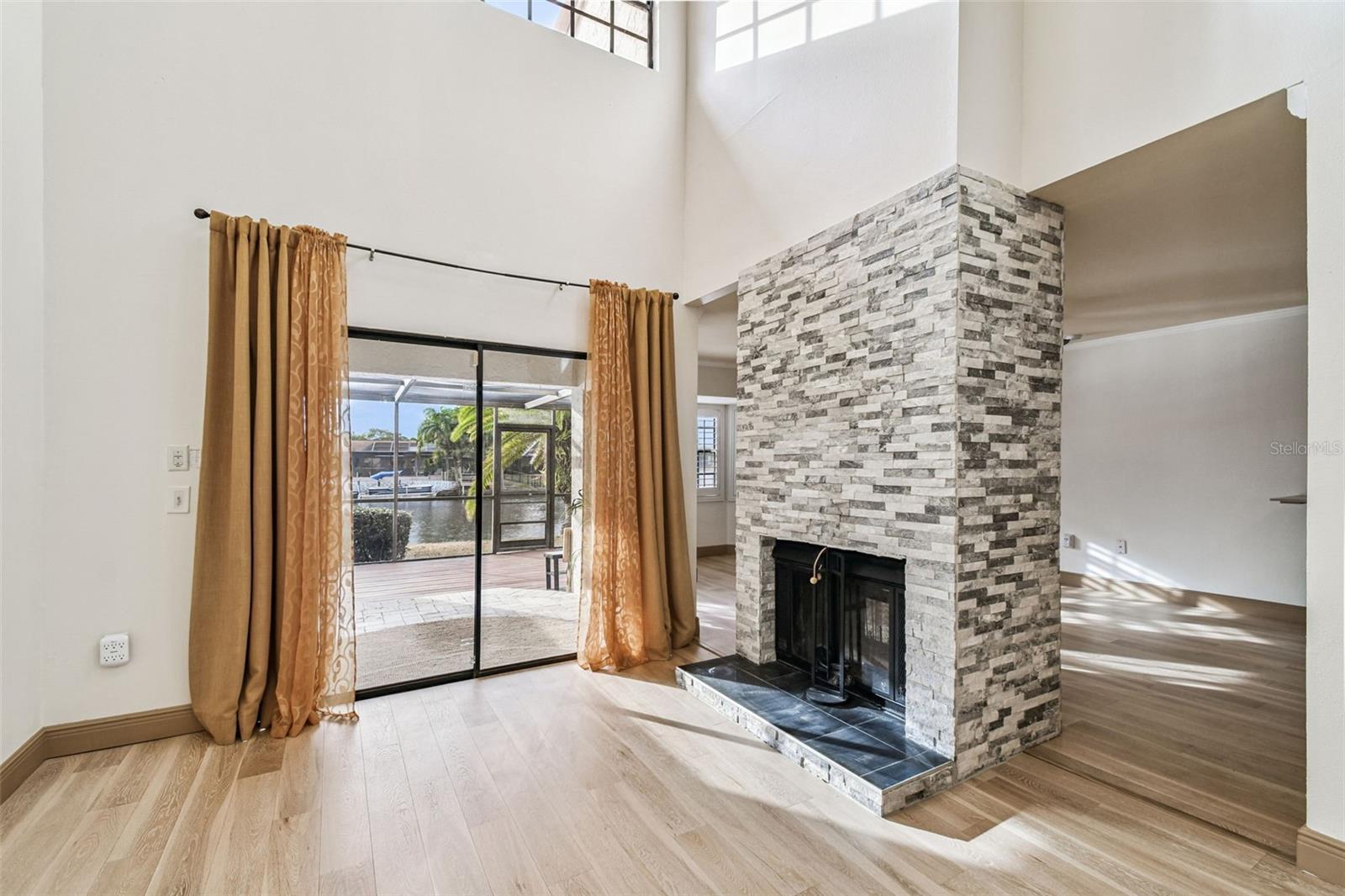 Beautiful end of the day natural light