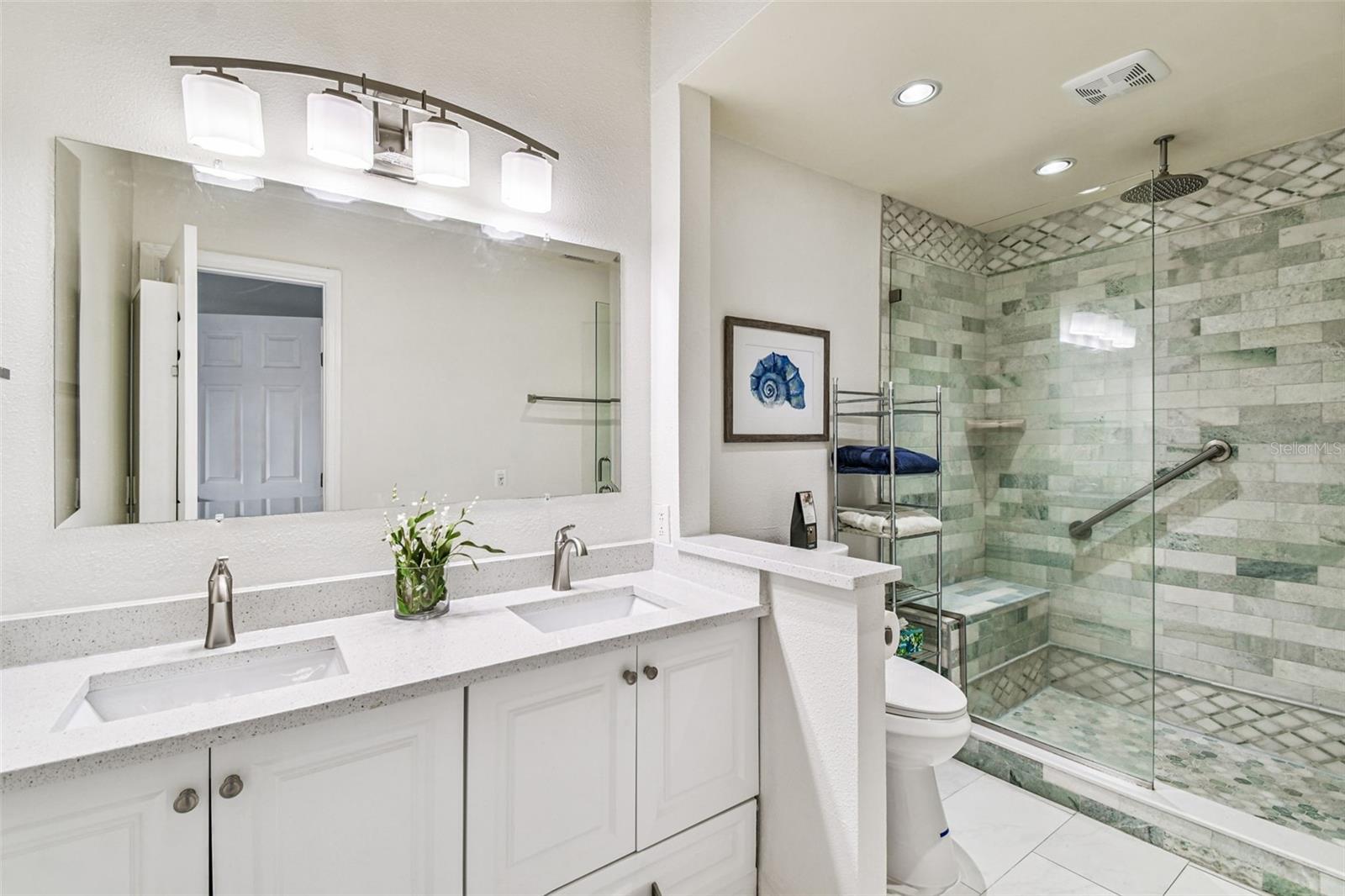 Primary bathroom. Renovated!