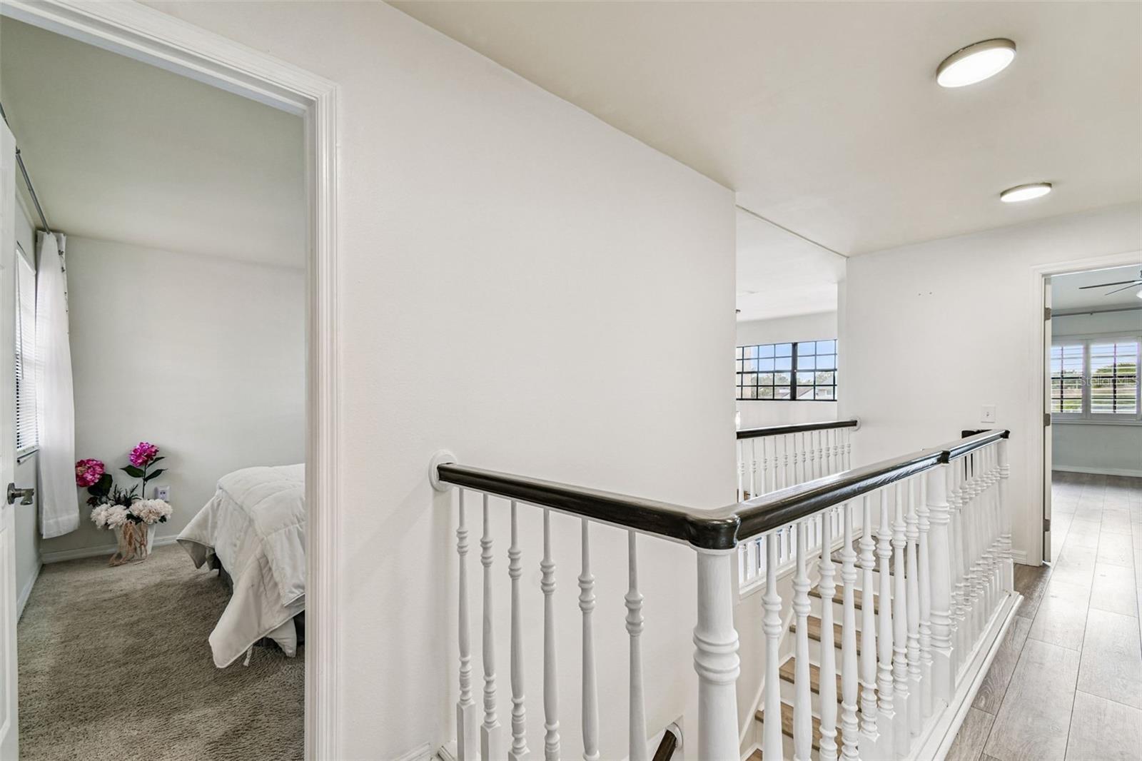 Second floor hallway