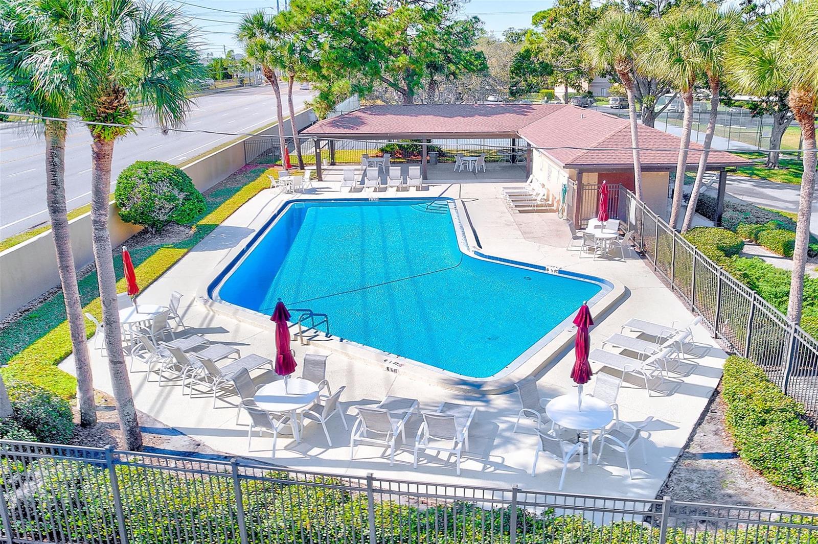 View of community pool