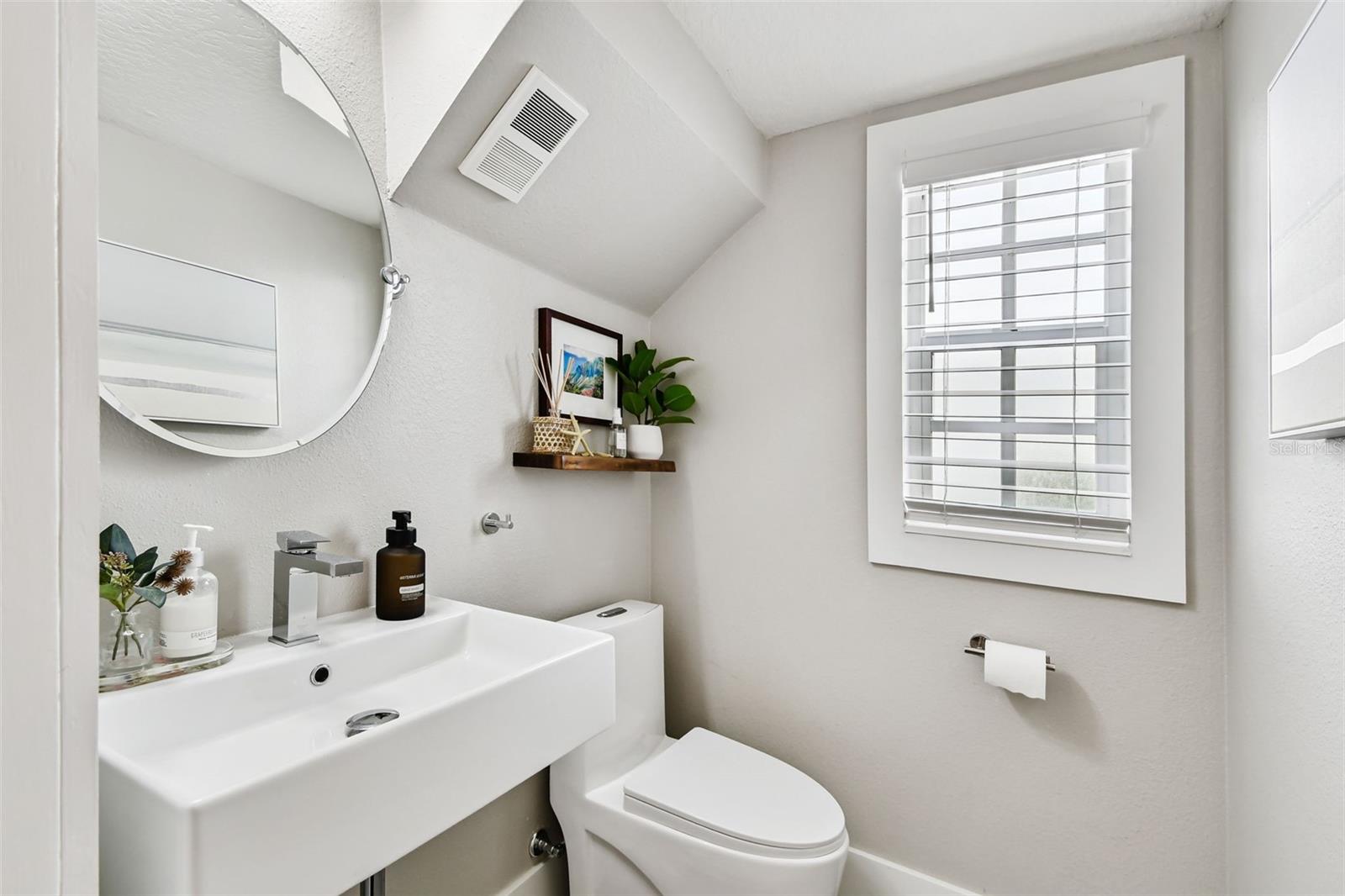 Half bath downstairs