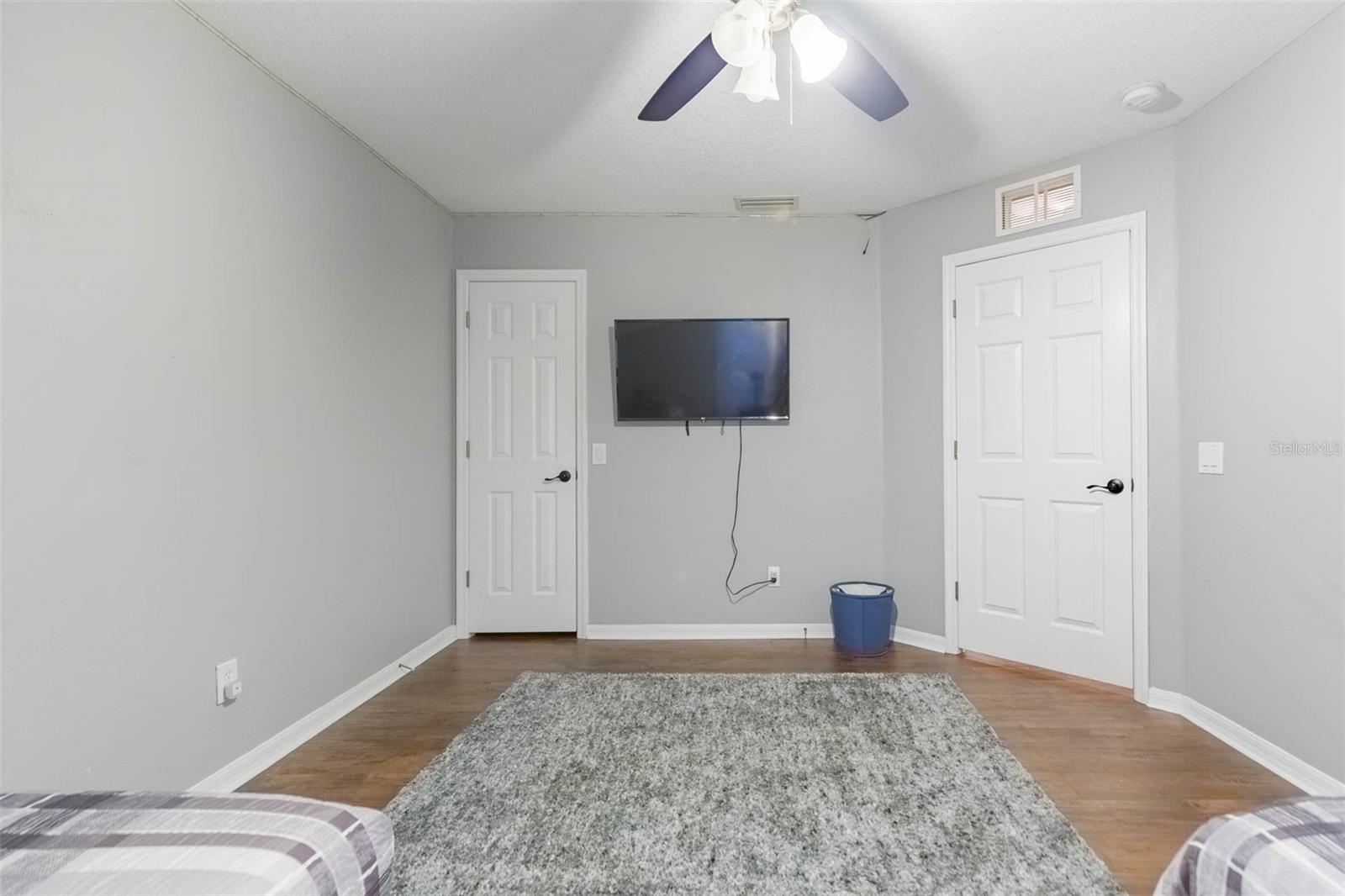 Bedroom #5 with walk in closet