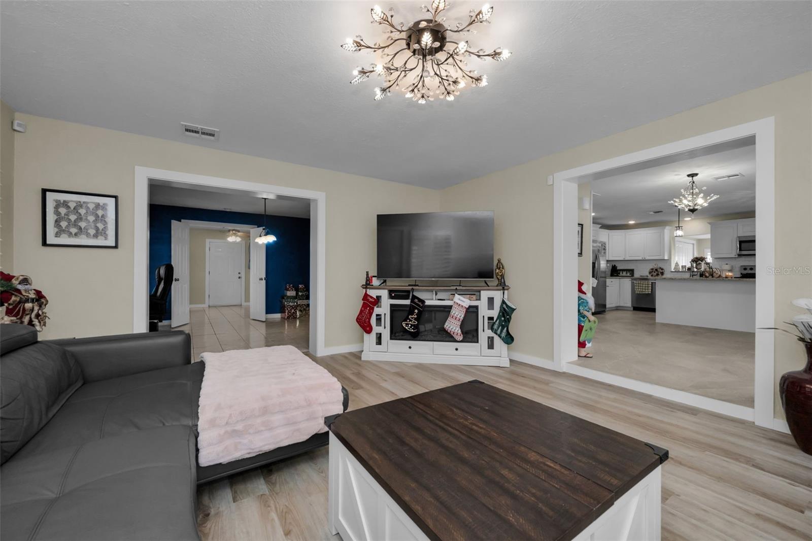 Family Room/Living Room off Kitchen