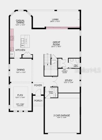 Additional Highlights Include: pocket sliding door, shower at bath 2, outdoor kitchen rough-in, and gourmet kitchen.