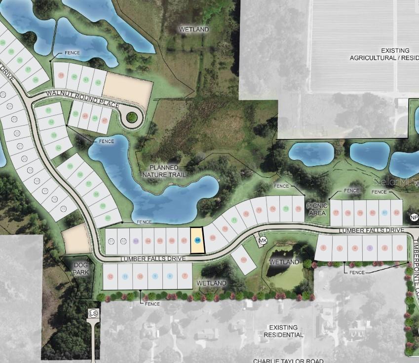 Timber Ridge - Site Map