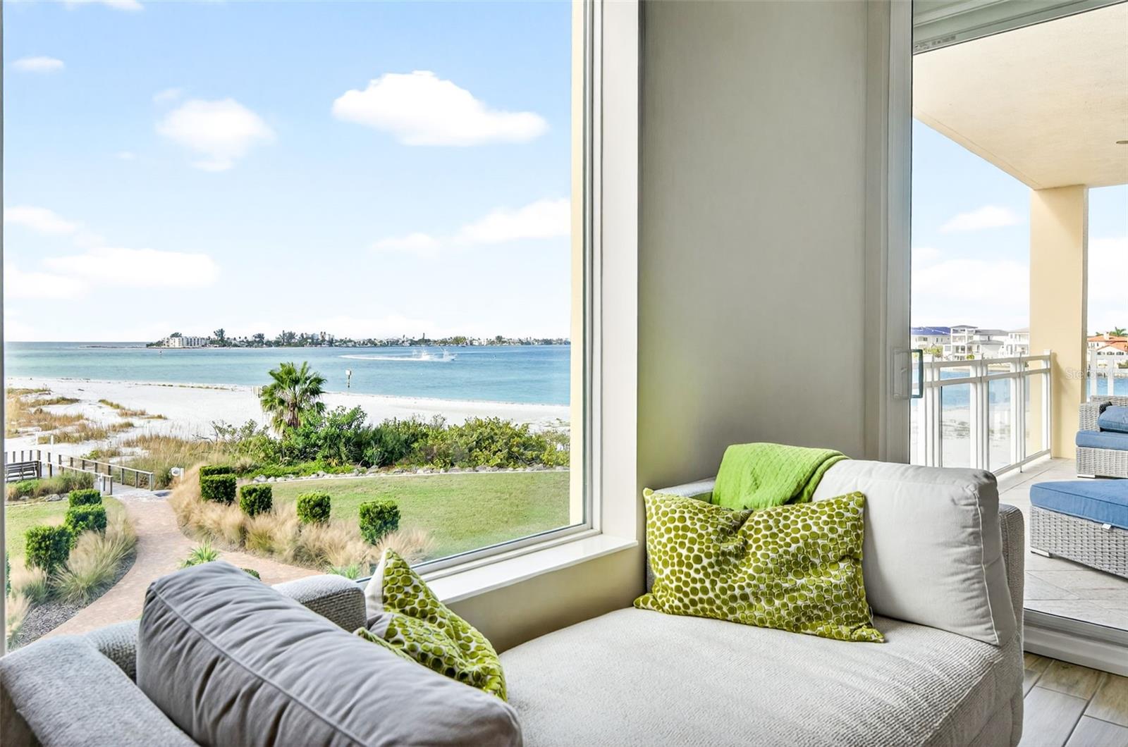 View of St Pete Beach from Owner's suite