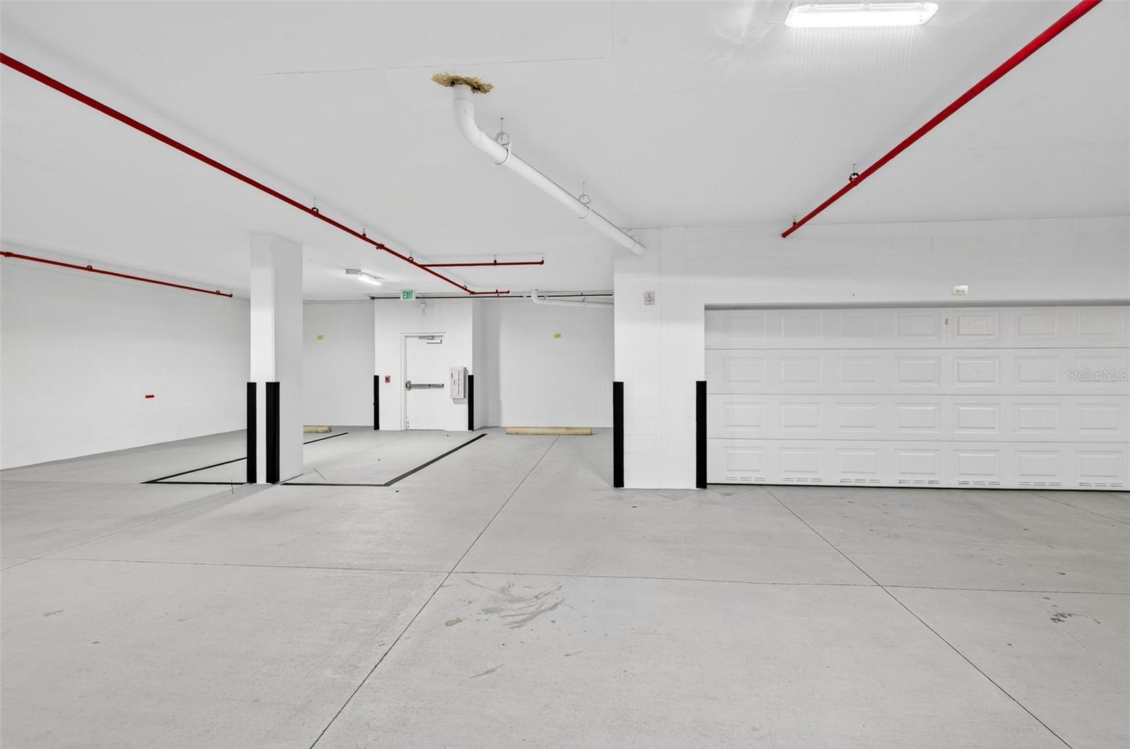 Large parking space plus one more