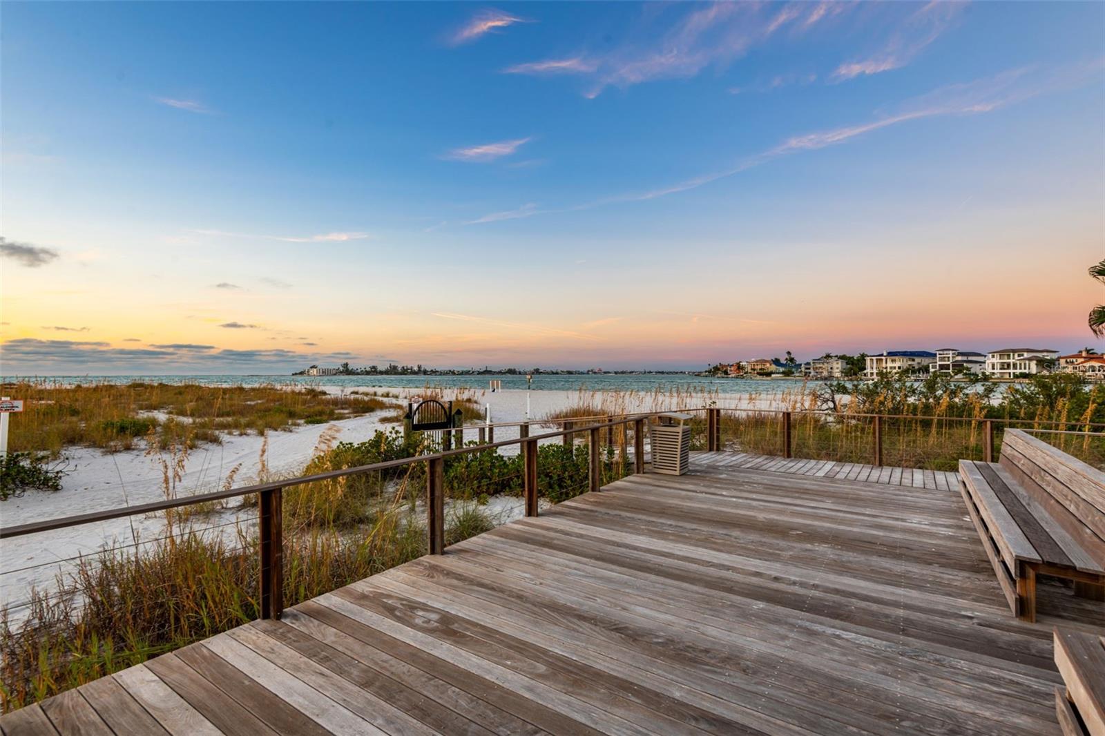 Relaxing as the sun goes down...