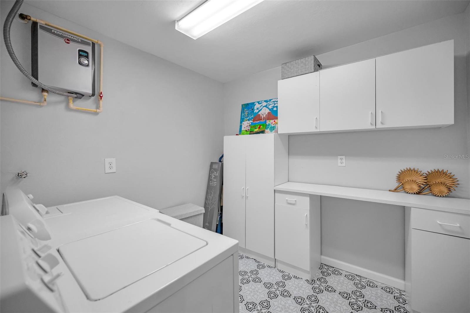 Indoor Laundry Room