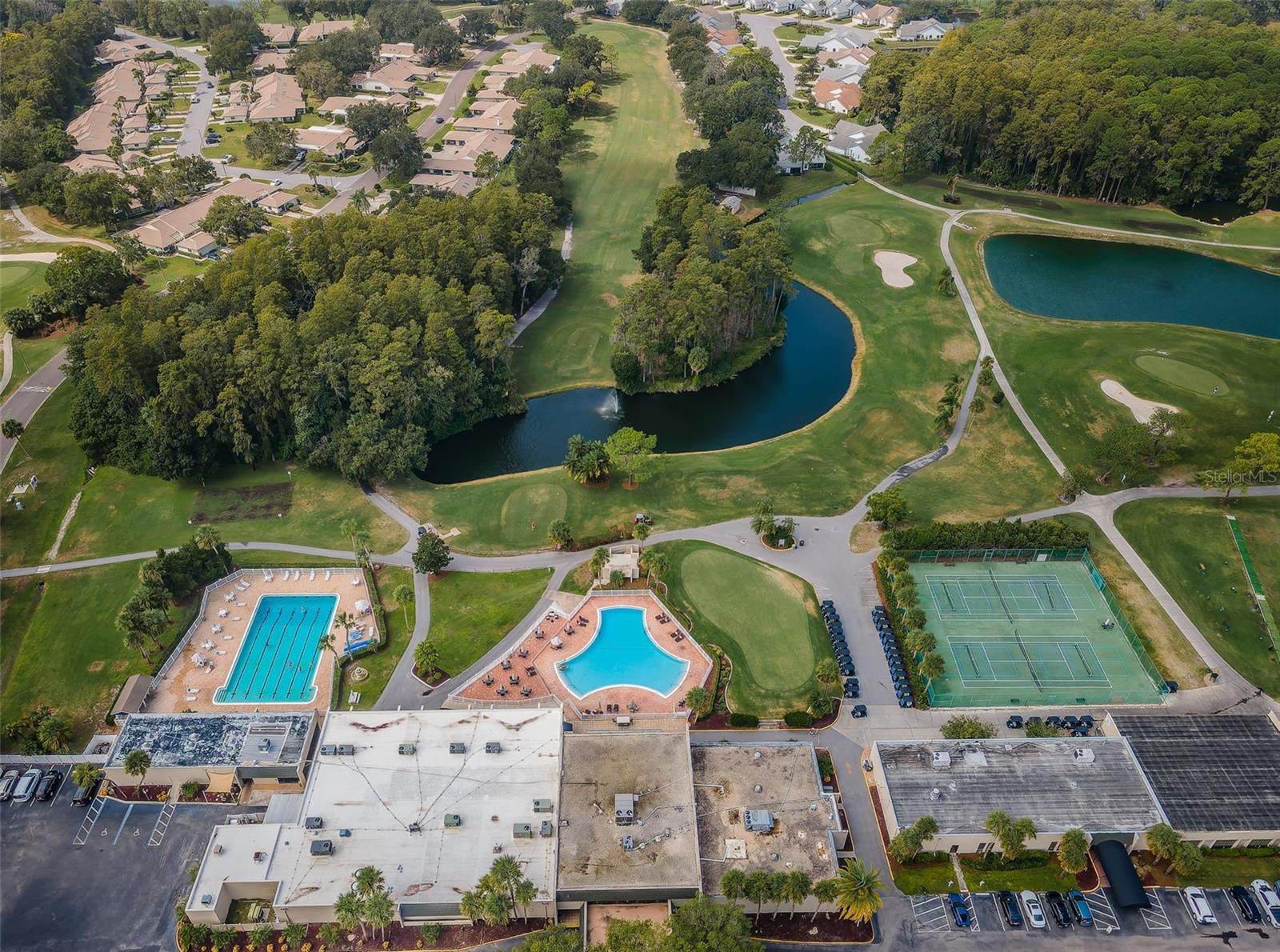 Pools, Courts, Club house, etc.