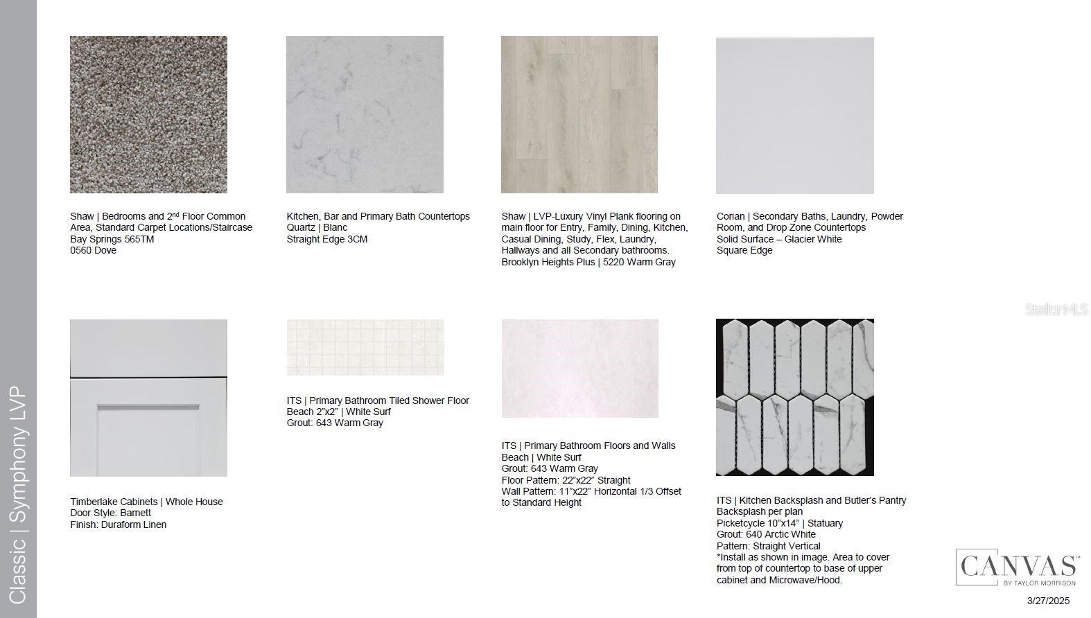 Design Selections - This home is currently under construction - selections are subject to change