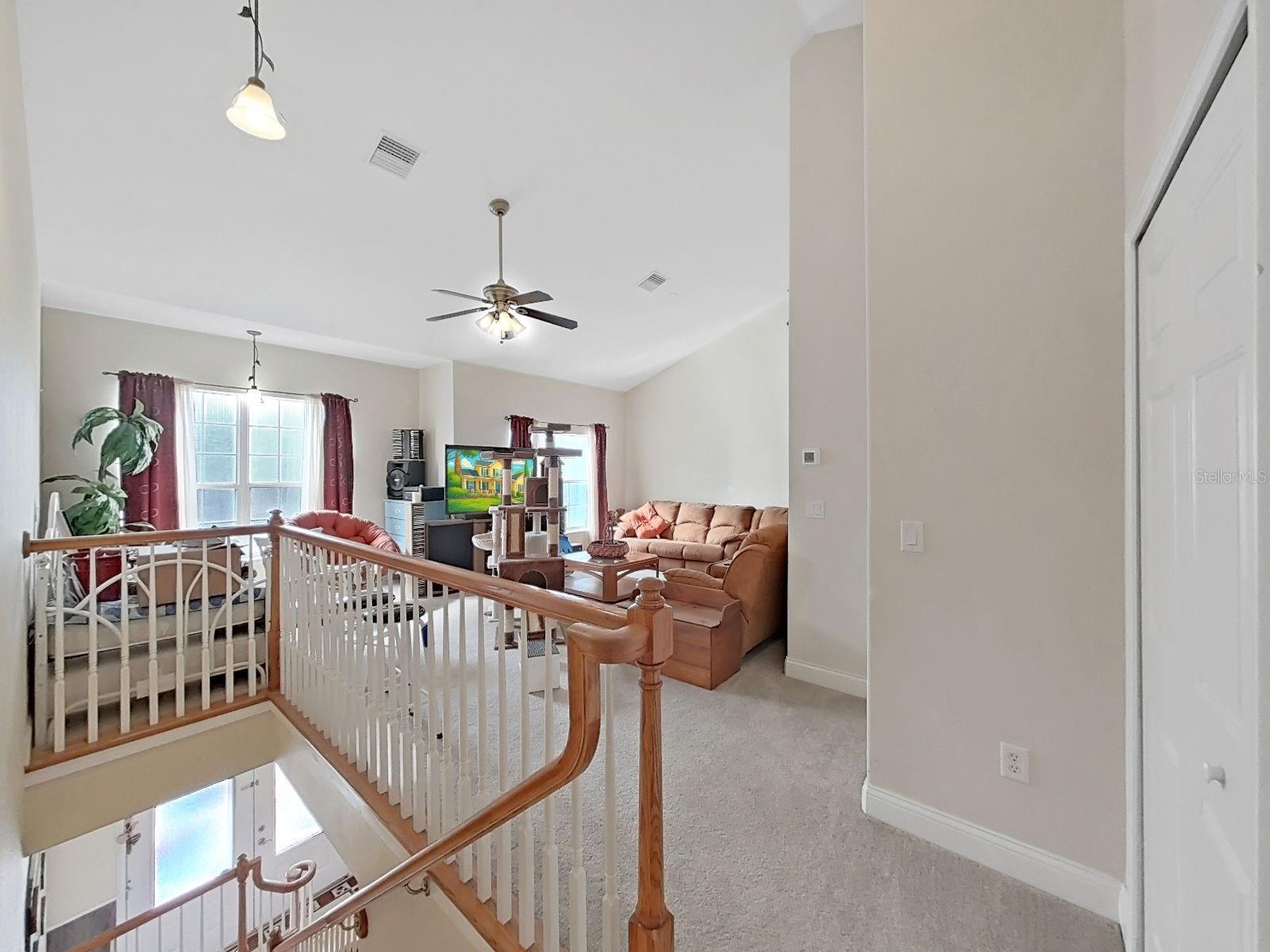 LOFT WITH VAULTED CEILING