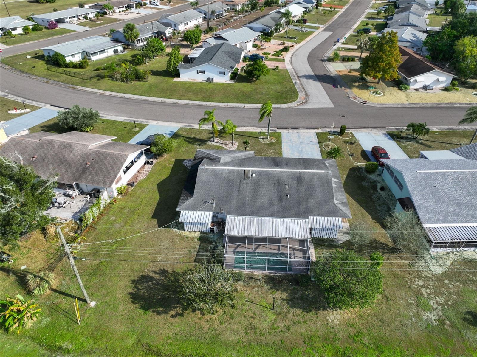 The Back of the Home