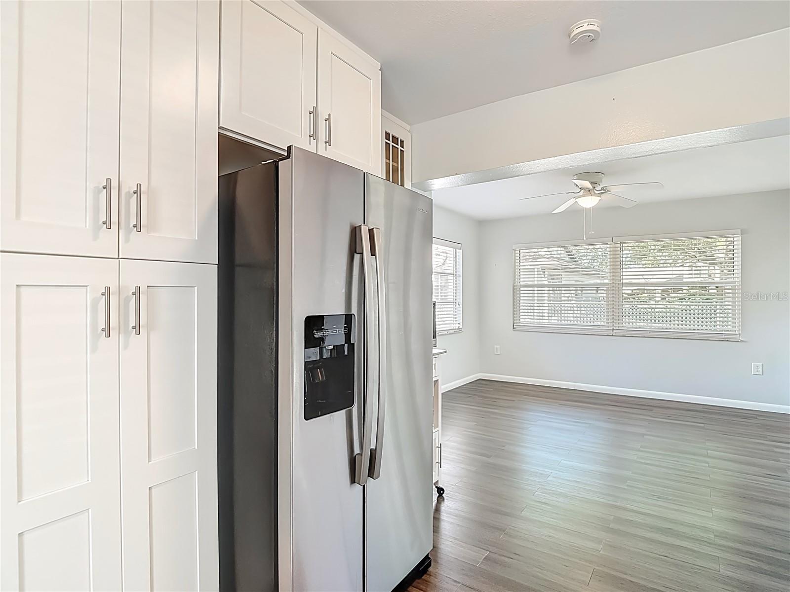 Lots of cabinetry storage