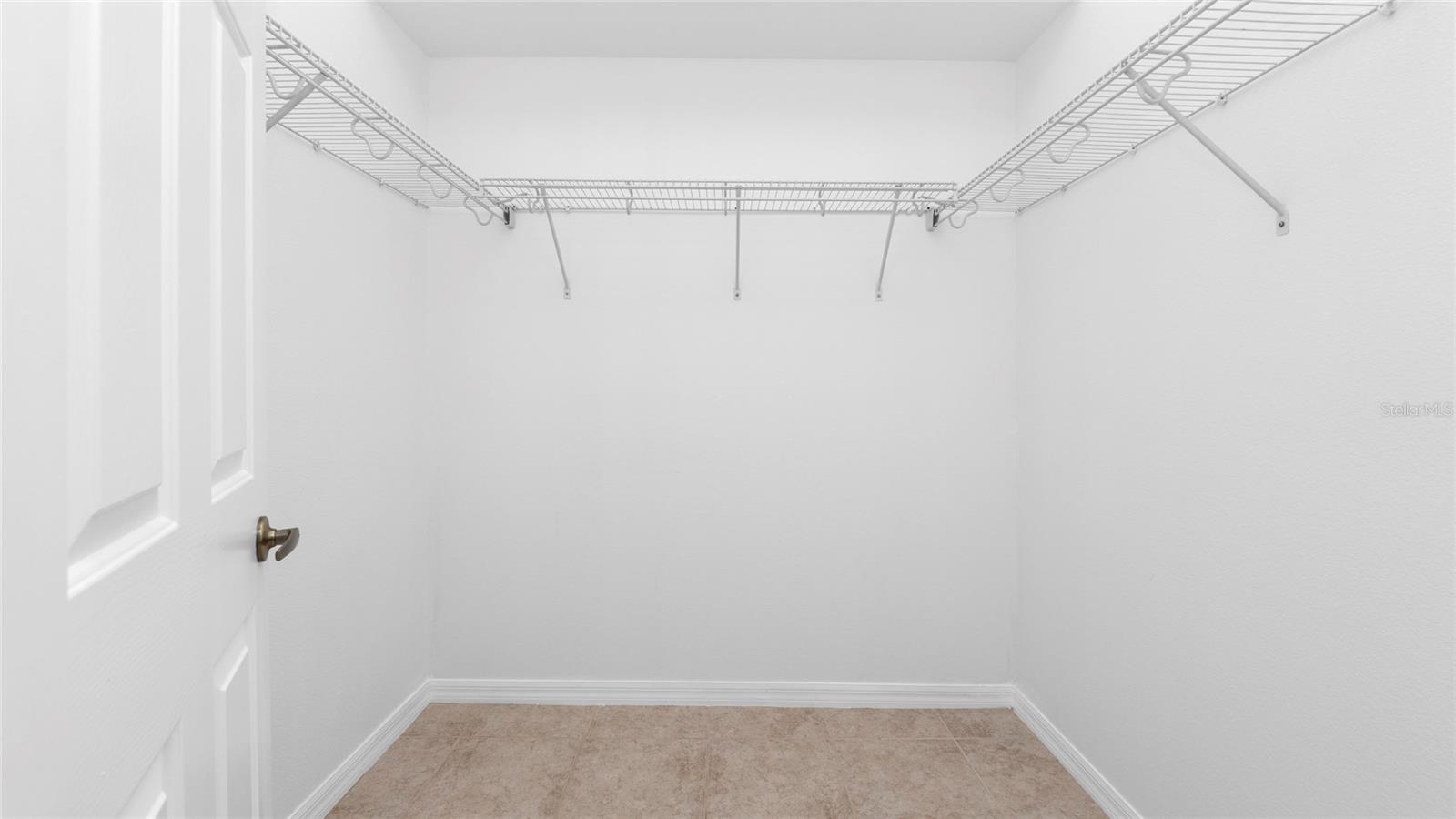 Primary Walk In Closet