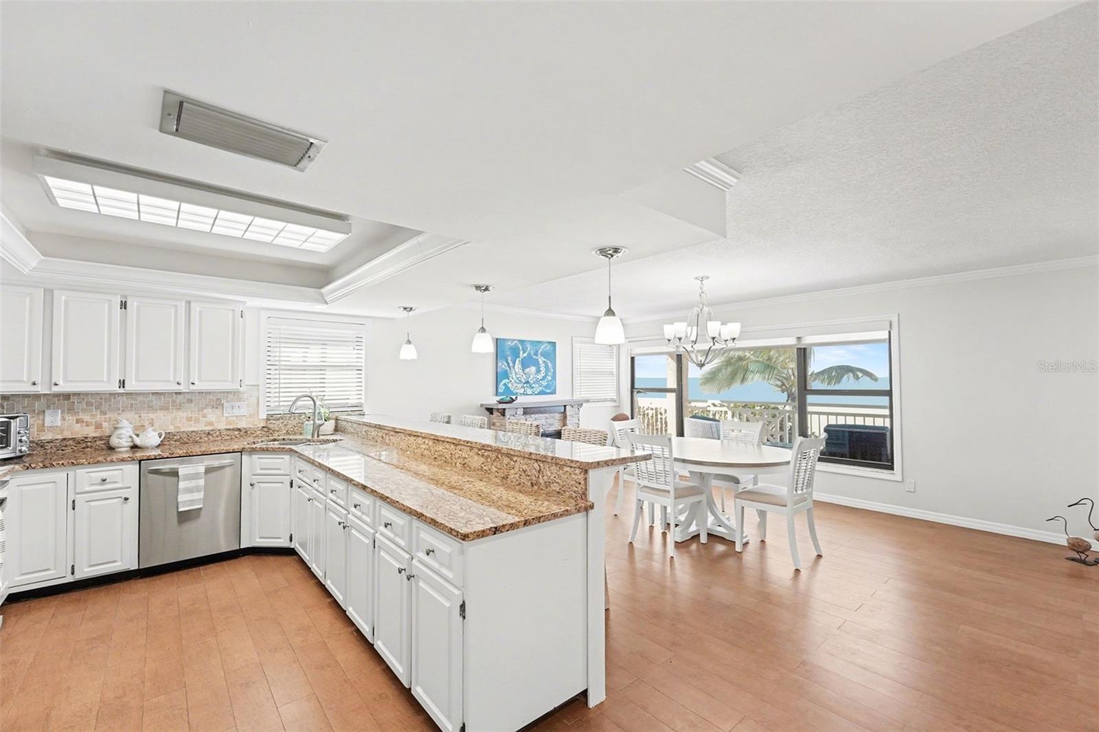 Imagine enjoying views of the Gulf while entertaining or simply enjoying your morning coffee.